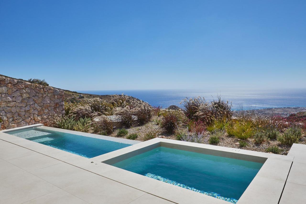 Santorini Sky, The Retreat Villa Pyrgos Kallistis Luaran gambar