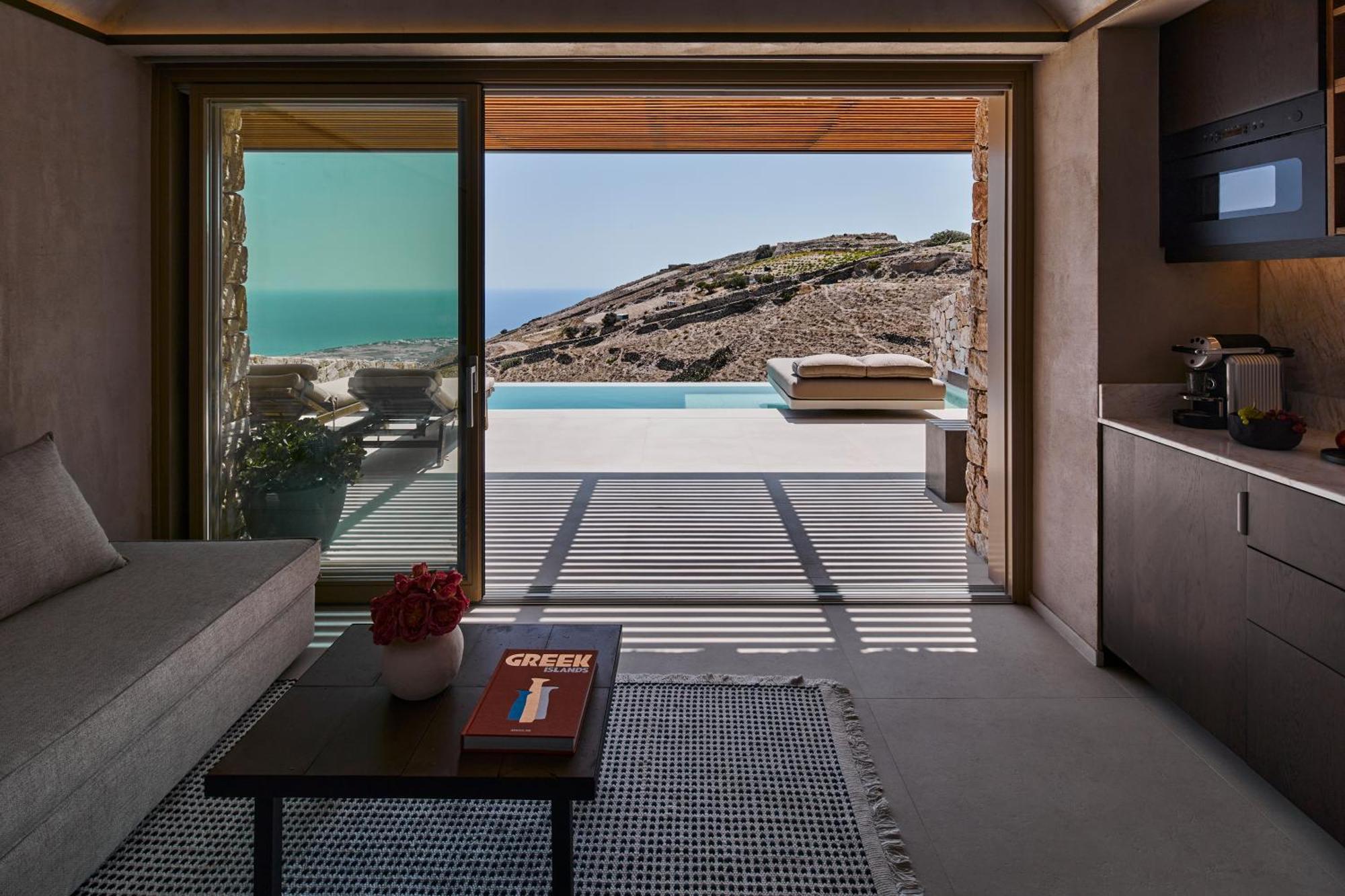 Santorini Sky, The Retreat Villa Pyrgos Kallistis Luaran gambar