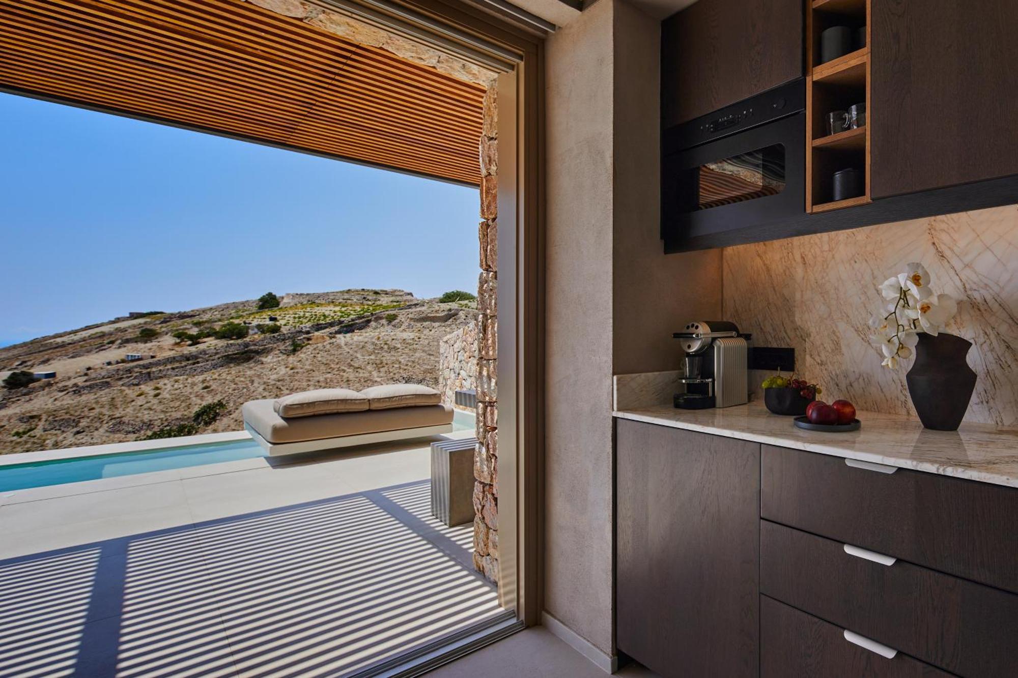 Santorini Sky, The Retreat Villa Pyrgos Kallistis Luaran gambar